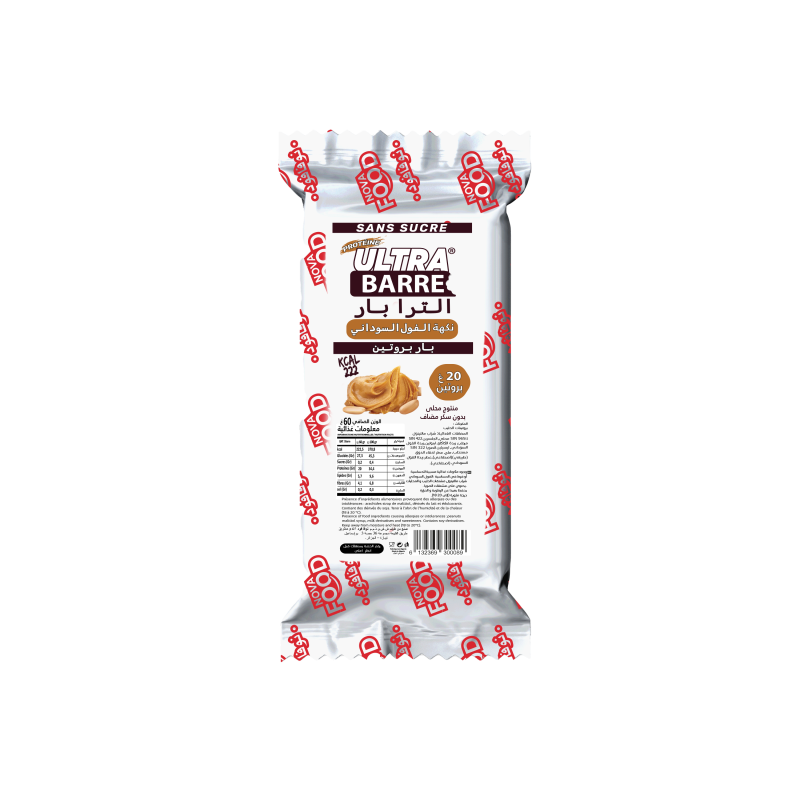 ULTRA BARRE/ Barre protéinée Beurre de cacahuètes 60g
